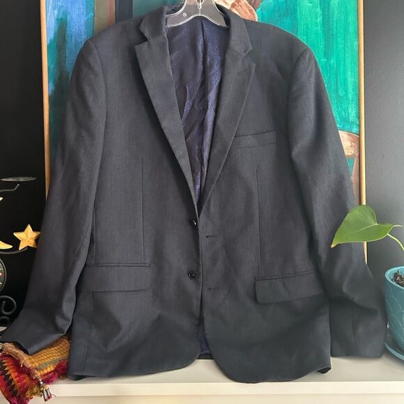 Haight & Ashbury Sophisticated Charcoal Men's Blazer 42 - Picture 1 of 12